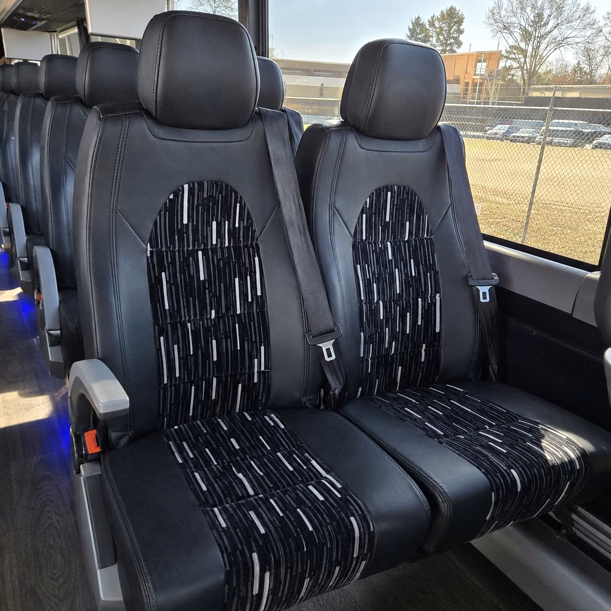 kent wedding party shuttle buses instead of rideshares