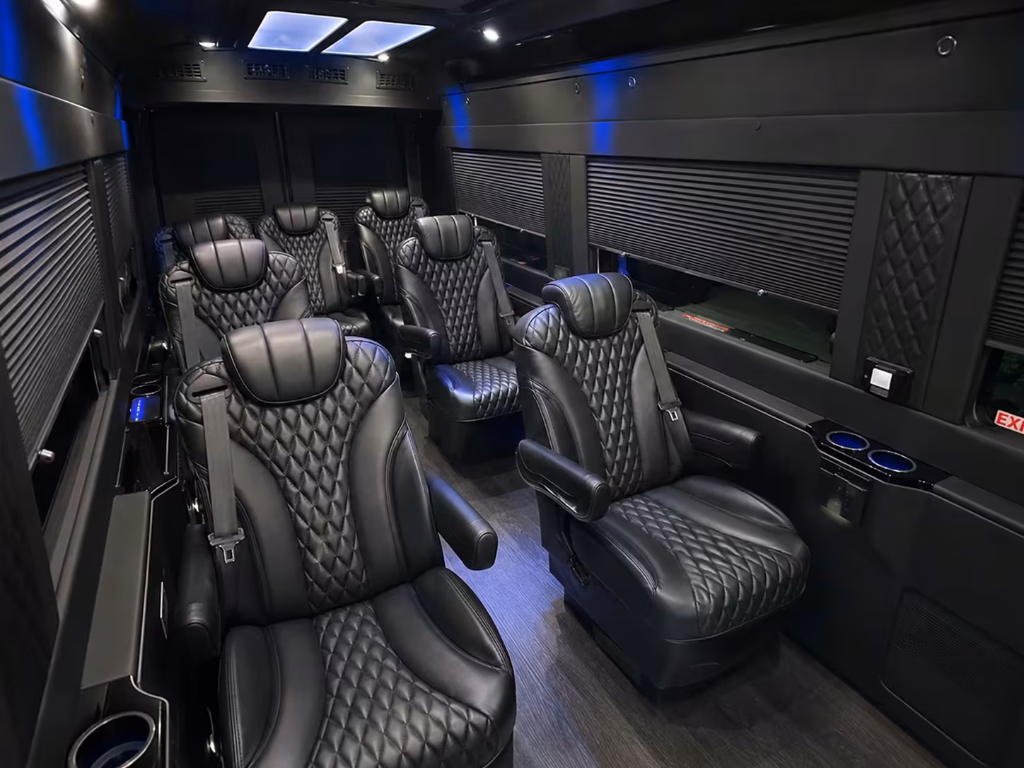 sprinter van with driver interior