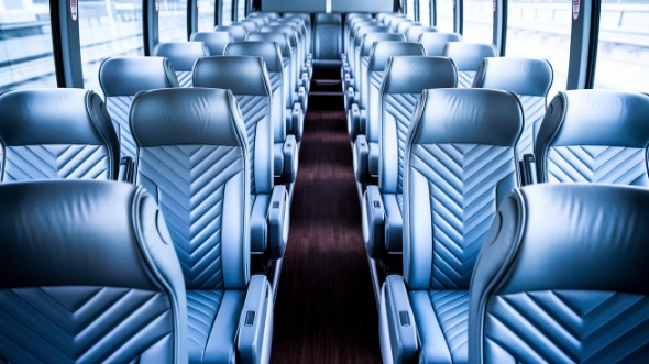 50 passenger charter bus interior kent