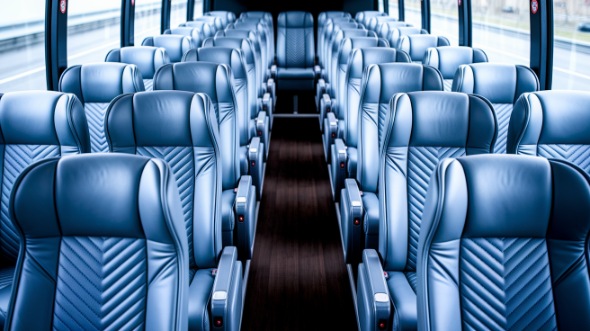 55 passenger charter bus interior kent