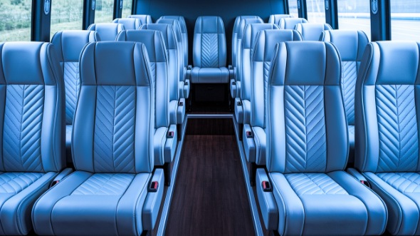 kent 30 passenger minibus inside