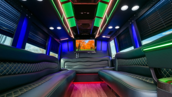 kent sprinter limo rental inside